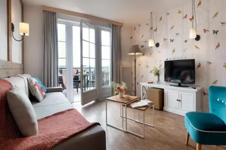 P&V Premium Résidence & Spa à Houlgate Apartment 6 people - 2 bedrooms - Duplex - Balcony, Appartement duplex à Houlgate pour 6 personnes - Photo 14