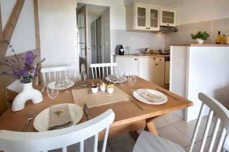 P&V Premium Résidence & Spa à Houlgate Apartment 4 people - 1 bedroom - Terrace or balcony, Appartement premium en Normandie pour 4 - Photo 1