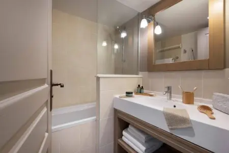 P&V Premium Résidence & Spa à Houlgate Apartment 4 people - 1 bedroom - Terrace or balcony, Appartement premium en Normandie pour 4 - Photo 7