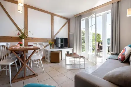 P&V Premium Résidence & Spa à Houlgate House 4 people - 1 bedroom - Duplex - Terrace, Maison duplex normande pour 4 avec spa - Photo 8