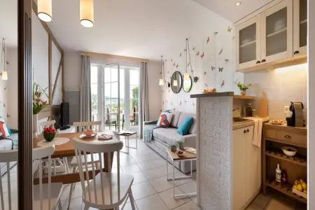P&V Premium Résidence & Spa à Houlgate House 4 people - 1 bedroom - Duplex - Terrace, Maison duplex normande pour 4 avec spa - Photo 10