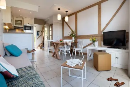 P&V Premium Résidence & Spa à Houlgate House 4 people - 1 bedroom - Duplex - Terrace, Maison duplex normande pour 4 avec spa - Photo 12