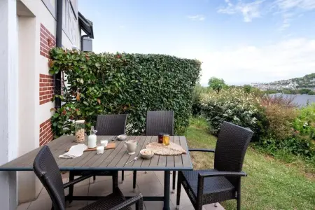 P&V Premium Résidence & Spa à Houlgate House 6 people - 2 bedrooms - Duplex -Terrace, Maison normande esthétique pour 6 personnes avec piscine - Photo 5