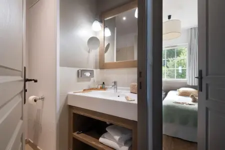 P&V Premium Résidence & Spa à Houlgate House 6 people - 2 bedrooms - Duplex -Terrace, Maison normande esthétique pour 6 personnes avec piscine - Photo 7