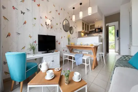 P&V Premium Résidence & Spa à Houlgate House 6 people - 2 bedrooms - Duplex -Terrace, Maison normande esthétique pour 6 personnes avec piscine - Photo 12