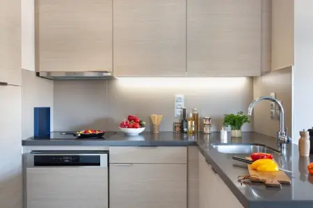Pierre &Vacances Premium Presqu'île de La Touques Apartment 6 people - 2 bedrooms - Terrace or balcony - Harbor buildings, Appartement Scenic Harbour pour 6 personnes à Deauville - Photo 4