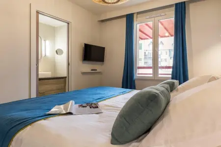 Pierre &Vacances Premium Presqu'île de La Touques Apartment 6 people - 2 bedrooms - Terrace or balcony - Harbor buildings, Appartement Scenic Harbour pour 6 personnes à Deauville - Photo 14