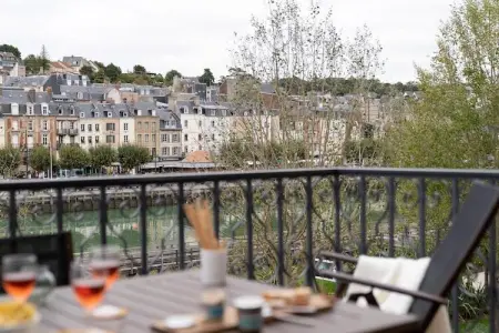 Pierre &Vacances Premium Presqu'île de La Touques Apartment 6 people - 2 bedrooms - Terrace or balcony - Duplex - Harbor buildin, Duplex à Deauville pour 6 avec terrasse - Photo 13