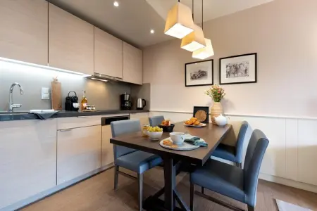 Pierre &Vacances Premium Presqu'île de La Touques Apartment 4 people - 1 bedroom - Terrace or balcony - Harbor buildings, Appartement avec vue sur le port de Deauville pour 4 personnes - Photo 1