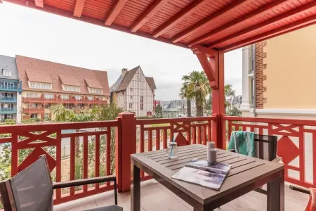 Pierre &Vacances Premium Presqu'île de La Touques Apartment 4 people - 1 bedroom - Terrace or balcony - Harbor buildings, Appartement avec vue sur le port de Deauville pour 4 personnes - Photo 19