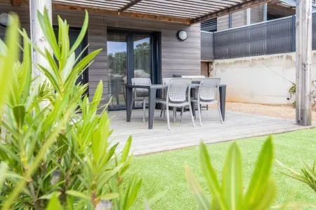 Résidence PV Les Terrasses d'Arsella Apartment - 4 people - 1 bedroom - Air conditioned - Terrace, Appartement Lecci avec piscine extérieure - Photo 16
