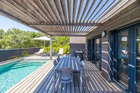 Résidence PV Les Terrasses d'Arsella House - 8 people - 4 bedrooms - Air conditioned - 4m private swimming pool - Terrace, Porto-Vecchio Séjournez près de la plage - Photo 20