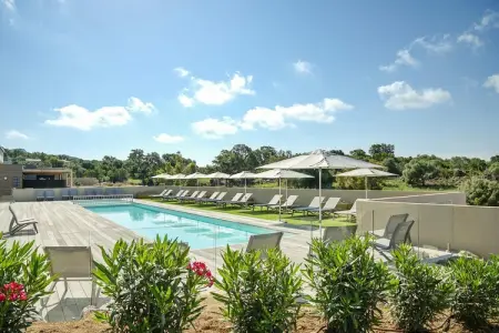 Résidence PV Les Terrasses d'Arsella House - 8 people - 4 bedrooms - Air conditioned - 7m private swimming pool - Terrace, Villa Lecci avec piscines extérieures - Photo 27