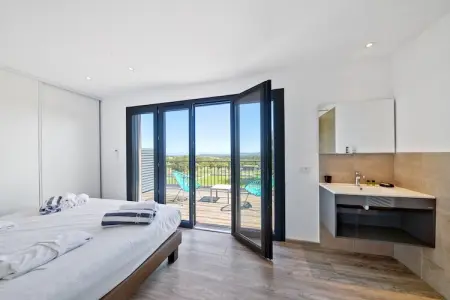 Résidence PV Les Terrasses d'Arsella House - 6 people - 3 bedrooms - Duplex - Air conditioned - 4m private swimming pool - Terra, Plaine corse baignée de soleil - Photo 20