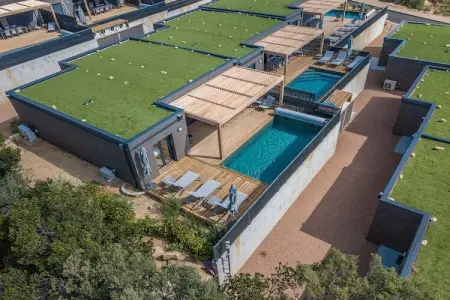 Résidence PV Les Terrasses d'Arsella House - 6 people - 3 bedrooms - Duplex - Air conditioned - 4m private swimming pool - Terra, Plaine corse baignée de soleil - Photo 31