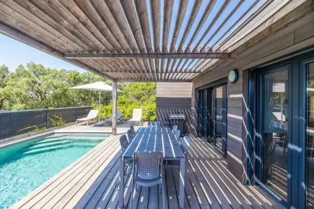 Résidence PV Les Terrasses d'Arsella Studio 2 people - Air conditioned - Large terrace, Retraite en Corse du Sud avec piscine - Photo 16