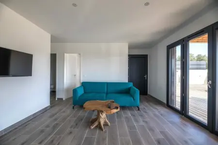 Résidence PV Les Terrasses d'Arsella House - 6 people - 3 bedrooms - Air conditioned - 7m private swimming pool - Garden, Havre de paix en Corse avec jardin - Photo 1