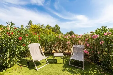 Résidence PV Les Terrasses d'Arsella House - 6 people - 3 bedrooms - Air conditioned - 7m private swimming pool - Garden, Havre de paix en Corse avec jardin - Photo 20