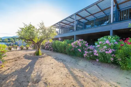 Résidence PV Les Terrasses d'Arsella House - 6 people - 3 bedrooms - Air conditioned - 7m private swimming pool - Garden, Havre de paix en Corse avec jardin - Photo 21
