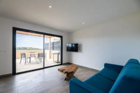 Résidence PV Les Terrasses d'Arsella Apartment - 6 people - 2 bedrooms - Air conditioned - Terrace, Oasis méditerranéenne près de Cala Rossa - Photo 9
