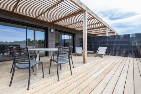 Résidence PV Les Terrasses d'Arsella Apartment - 6 people - 2 bedrooms - Air conditioned - Terrace, Oasis méditerranéenne près de Cala Rossa - Photo 23