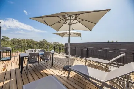 Résidence PV Les Terrasses d'Arsella Apartment 4 people - 1 bedroom - Air conditioning - Penthouse, Appartement Lecci avec piscines extérieures - Photo 7