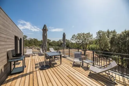 Résidence PV Les Terrasses d'Arsella Apartment 4 people - 1 bedroom - Air conditioning - Penthouse, Appartement Lecci avec piscines extérieures - Photo 15