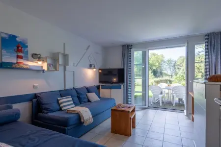 Pierre & Vacances Village Belle Dune house 8 people - 2 bedrooms + 1 sleeping alcove - Terrace, Retraite avec vue sur le jardin ou le golf - Photo 10
