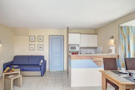 Pierre & Vacances Village Belle Dune house 8 people - 2 bedrooms + 1 sleeping alcove - Terrace, Retraite avec vue sur le jardin ou le golf - Photo 11