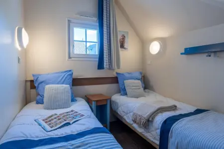Pierre & Vacances Village Belle Dune house 8 people - 2 bedrooms + 1 sleeping alcove - Terrace, Retraite avec vue sur le jardin ou le golf - Photo 16