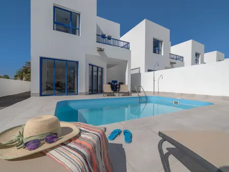Villa avec piscine privée - Yaiza, Villa 6 personnes à Playa Blanca - Photo 22