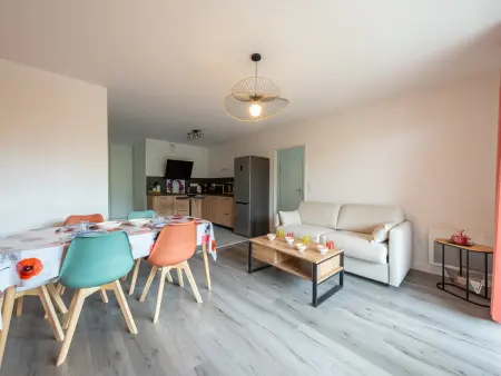 Appartement centre-ville, balcon - 4 pers., Appartement 4 personnes à Parentis en Born - Photo 1