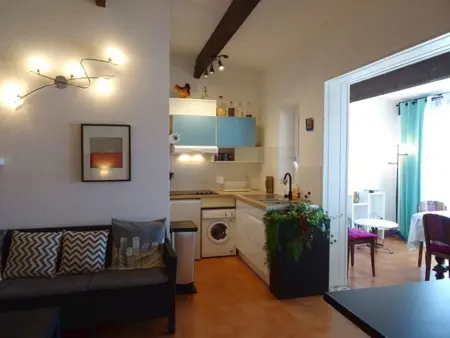 Appartement 3 pièces avec piscine et tennis, à 500m de la plage, climatisé, parking privé - Photo 2