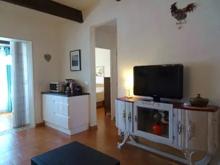 Appartement 3 pièces avec piscine et tennis, à 500m de la plage, climatisé, parking privé - Photo 6