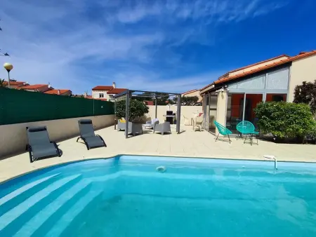 Maison climatisée avec piscine, parking, et WIFI - 6 pers. - Photo 9