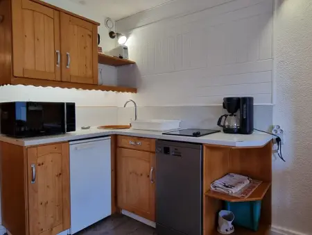 Studio rénové, animaux admis - 4 pers., vue pistes - Photo 2