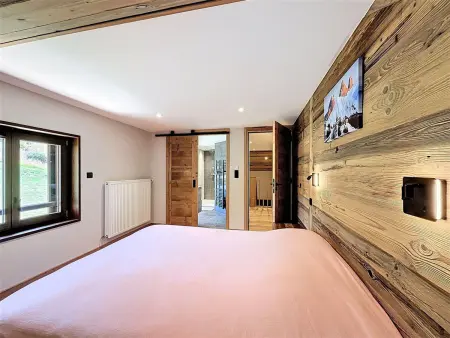 Chalet savoyard, animaux OK, parking - 14 pers., Chalet 14 personnes à La Toussuire - Photo 9
