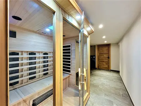 Chalet savoyard, animaux OK, parking - 14 pers., Chalet 14 personnes à La Toussuire - Photo 12