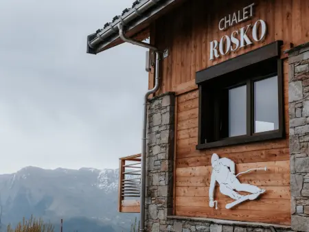 Chalet savoyard, animaux OK, parking - 14 pers., Chalet 14 personnes à La Toussuire - Photo 16