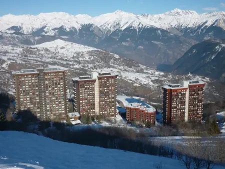 Studio skis aux pieds, vue vallée - 5 pers., Appartement 5 personnes à Le Corbier - Photo 17