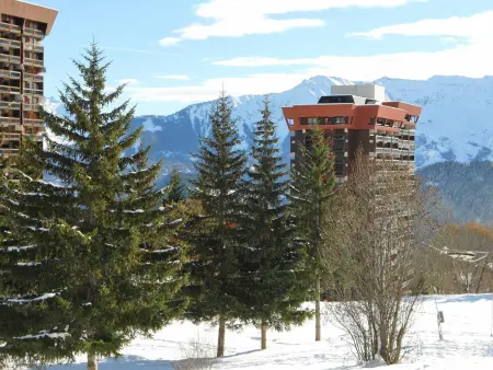 Studio skis aux pieds, vue vallée - 5 pers., Appartement 5 personnes à Le Corbier - Photo 18