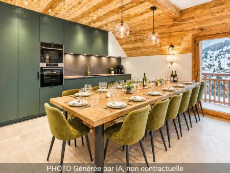 Appartement moderne, vue montagnes - 12 pers., Appartement 12 personnes à La Toussuire - Photo 1