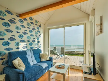 Maison en front de mer avec accès direct à la plage à Quinéville - Photo 3