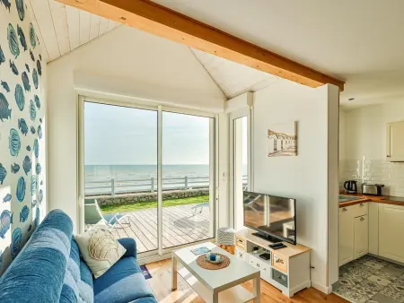 Maison en front de mer avec accès direct à la plage à Quinéville - Photo 4