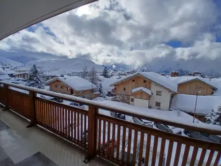 Appartement 5 pers, parking, centre Alpe d'Huez, Appartement 5 personnes à Huez - Photo 3