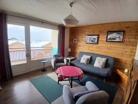 Appartement 5 pers, parking, centre Alpe d'Huez, Appartement 5 personnes à Huez - Photo 4
