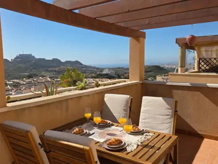Appartement ensoleillé, vue mer - 4 pers., Appartement 4 personnes à Águilas - Photo 2