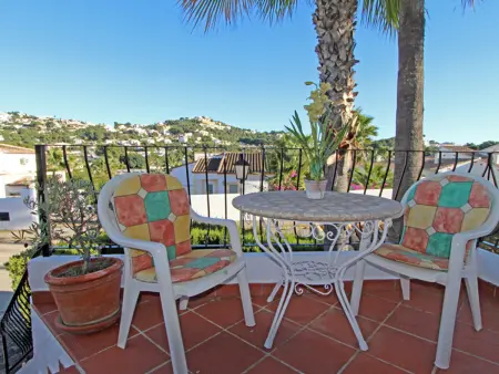 Moraira : Location pour 4 avec piscine, proche plage et tennis - Photo 7