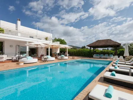 Villa moderne vue mer - 10 pers., Villa 8 personnes à Sant Jordi de ses Salines - Photo 3