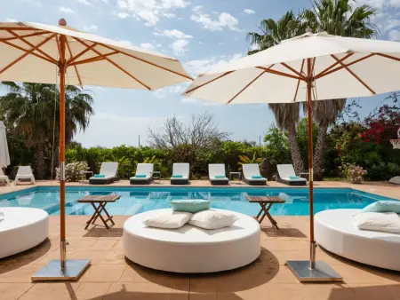 Villa moderne vue mer - 10 pers., Villa 8 personnes à Sant Jordi de ses Salines - Photo 7